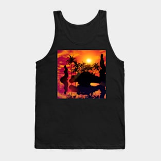 Wonderful sunset Tank Top